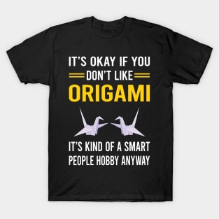 Smart People Hobby Origami T-Shirt